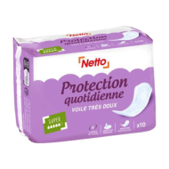 Serviettes incontinence adulte NETTO super x10