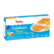 Cabillaud pâné NETTO x8 400g