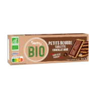 Biscuits bio NETTO tablettes chocolat noir 150g
