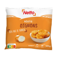 Rosti NETTO pomme de terre oignons 600g