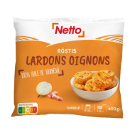 Rosti NETTO pomme de terre lardons 600g