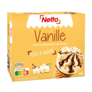 Cône NETTO vanille 414g