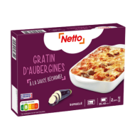 Gratin lég. NETTO aubergine 460g