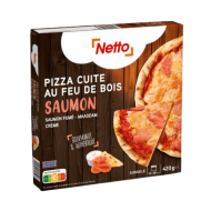 Pizza NETTO saumon 420g