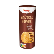 Biscuits NETTO goûters fourrés trop top chocolat 500g