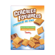 Céréales enfant NETTO fourrées chocolat au lait 400g