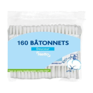 Coton-tiges NETTO recharge x160g