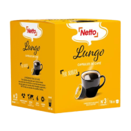Café caps. NETTO lungo x16 112g