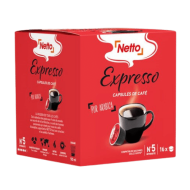 Café caps. NETTO espresso x16 112g