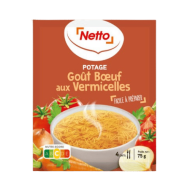 Potage NETTO boeuf vermicelles 50g