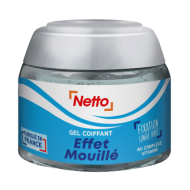 Gel coiffant NETTO effet mouillé 250ml