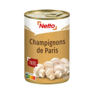 Champignons NETTO entiers 1er choix 400g