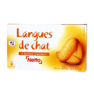 Biscuits NETTO langues de chat 200g