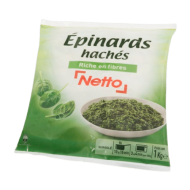 Épinards hachés NETTO 1kg