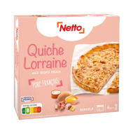 Quiche lorraine NETTO 400g