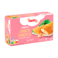 Crêpes NETTO jambon fromage 1kg