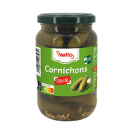 Cornichons NETTO extra fins 350g