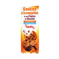 Biscuits NETTO cookies nougatine 200g
