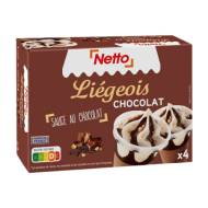 Glace NETTO chocolat liégeois 540ml