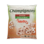 Champignons NETTO émincés 1kg