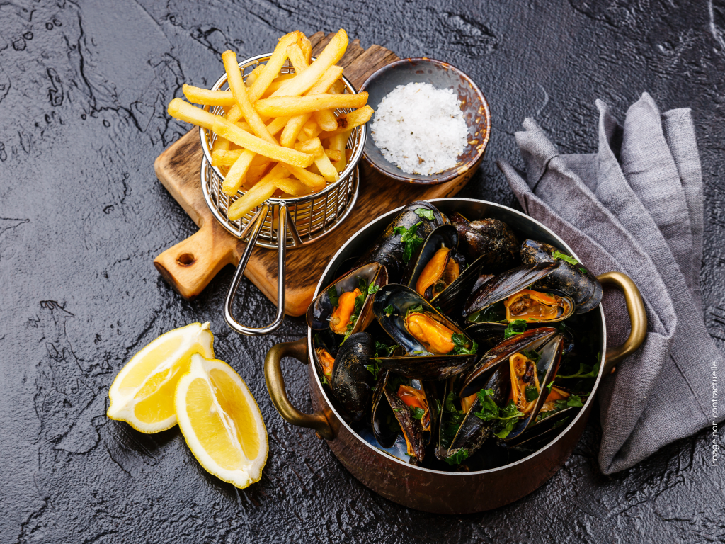 Recette Moules à la crème et citron vert (1) Recette Moules à la crème et citron vert (1)