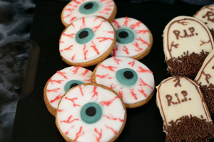 👁️ Biscuits yeux ensanglantés – Spécial Halloween